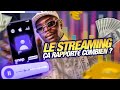 Combien rapporte 1 million de streams 