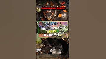 ⬆️ Predecessor V1.7.3 Patch Notes 📝(Champion Nerfs) ❌ #predecessor #moba #predecessorgame