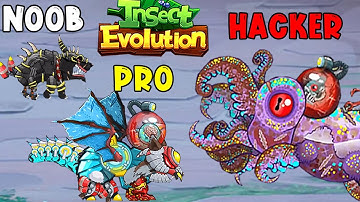 NOOB vs PRO vs HACKER - Insect Evolution Full Gameplay (Part 114)