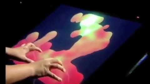 Jeff Han Multitouch Lava