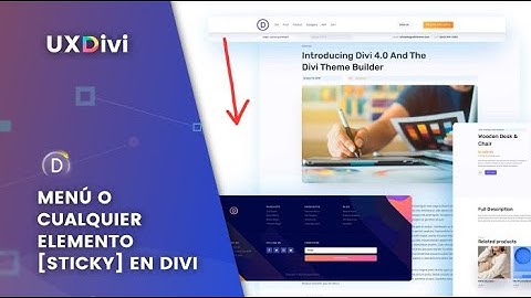 😲Tutorial Divi: Hacer STICKY una columna, el menú o cualquier cosa, fácil, rápido y sin plugins ✅🥰