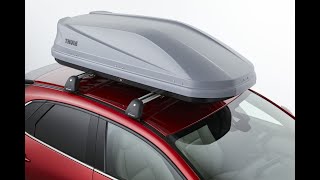 Installing  a roof rack and Thule luggage box on my Mazda  CX 3