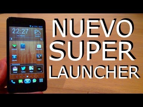 Nuevo Mega Launcher de lujo GRATIS !! Pro Android