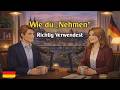How to Use “Nehmen” in German | German Podcast for Beginners (A1–B1)