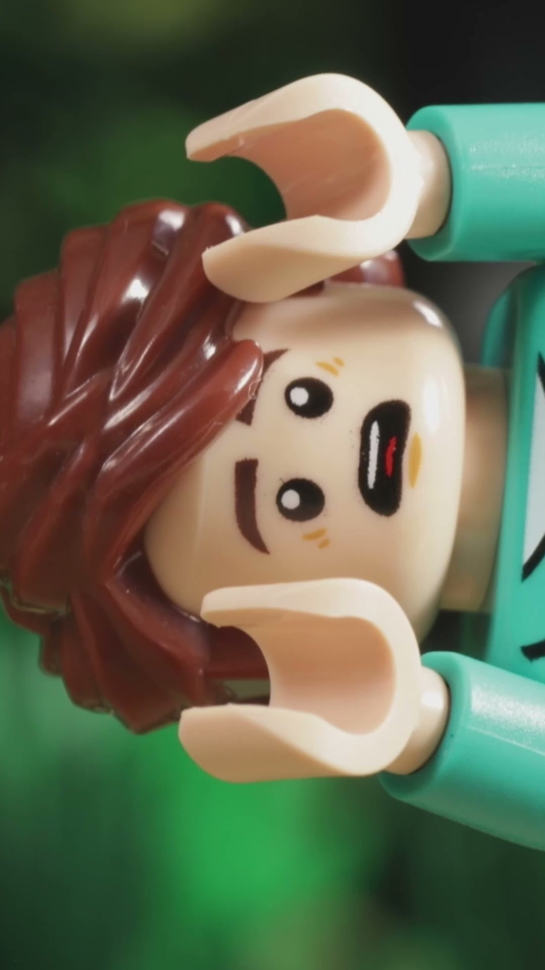 This farmer gets a surprise visit | LEGO Jurassic World #Shorts