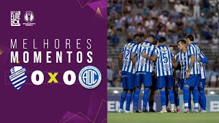 NADA DE GOLS NO REI PELÉ - CSA 0 x 0 Confiança - Melhores Momentos - Série C 2025
