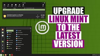 upgrade linux mint from one version to the next