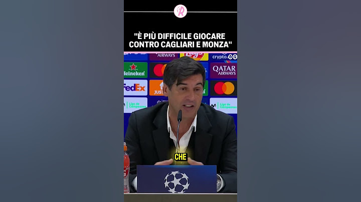 FONSECA A SORPRESA DOPO REAL MADRID MILAN 😳 | "È più difficile affrontare CAGLIARI e MONZA" 🤨