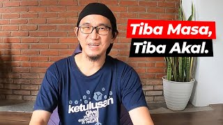 TIBA MASA, TIBA AKAL - JANGAN PARANOID