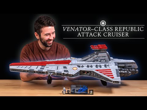 First Look: The New LEGO Star Wars UCS Venator-Class Republic Attack  Cruiser