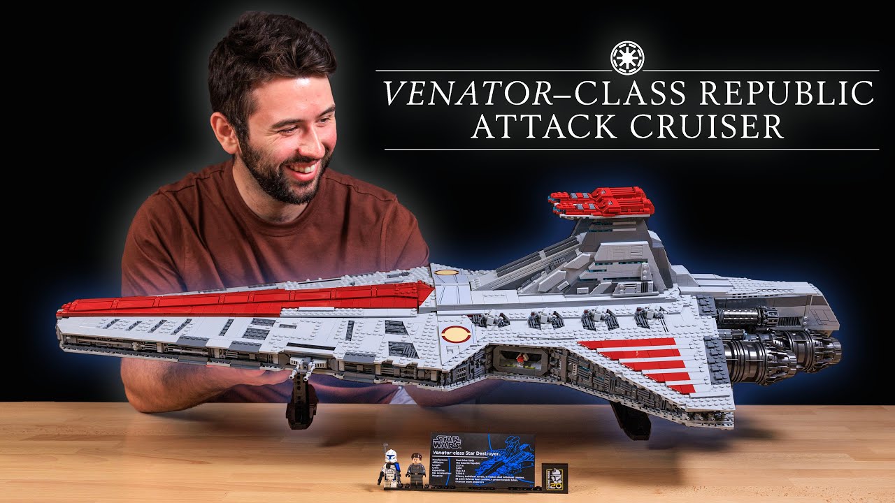 LEGO Star Wars UCS Venator-Class Republic Attack Cruiser REVIEW