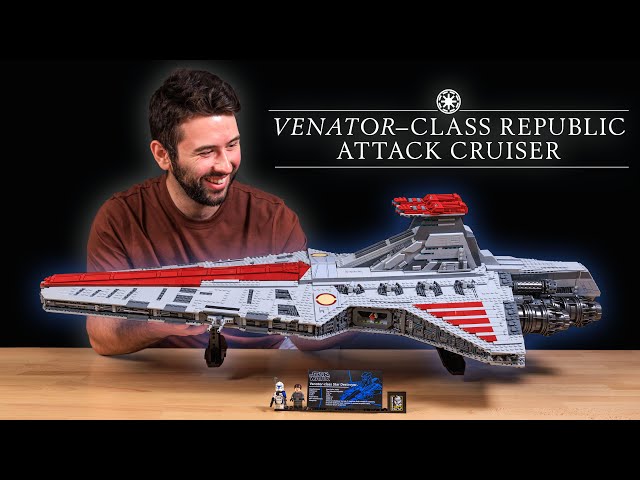LEGO Star Wars UCS Venator-Class Republic Attack Cruiser REVIEW