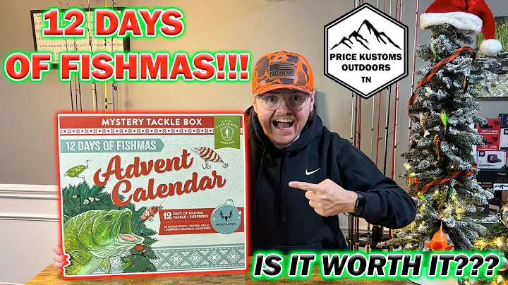 MYSTERY TACKLE BOX 12 DAYS OF FISHMAS!!! / IS IT WORTH IT? #fishing #12daysofchristmas #fishingvideo