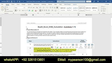 Exp22_Excel_Ch06_Cumulative - Auto_Sales_xlsx | Excel Chapter 6 Cumulative – AutoSales_Mylab_Excel