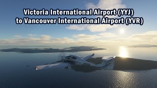 Victoria international airport (yyj) to vancouver (yvr)