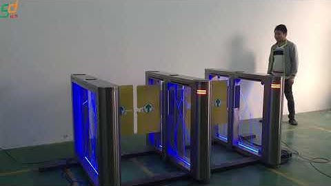 Swing Gates,スイングバリア,Swing Barriers Video From RS Security Co.,Ltd