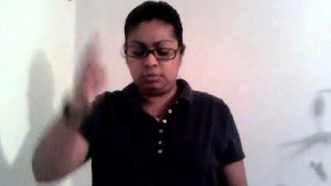 American Sign Language 201(12761) Lesson 3:Chapter 5 Assignment