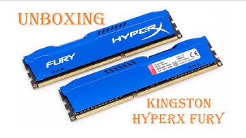 Unboxing Kingston Fury HyperX Ram DDR3 4GB 1600MHz