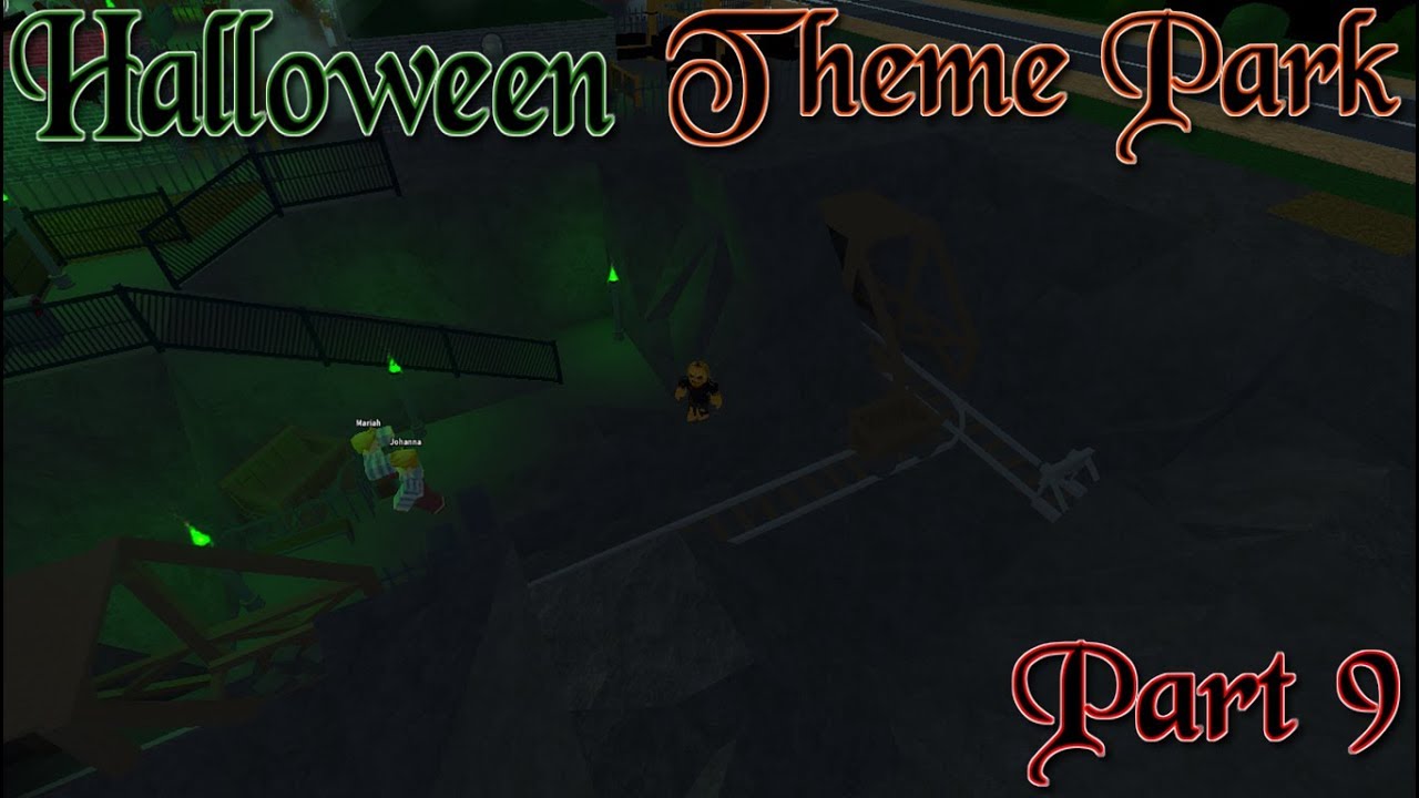 Halloween Themed Abandoned Mine Theme Park Tycoon Youtube - roblox theme park tycoon 13 halloween coaster youtube