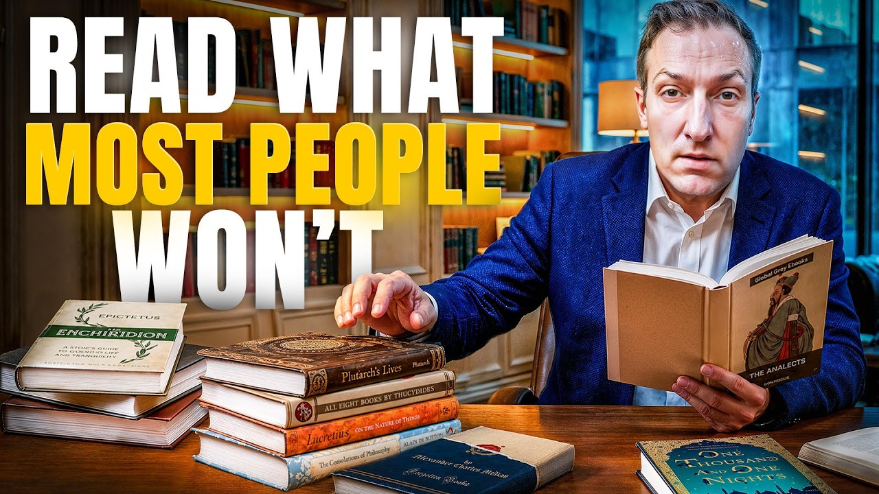 ⁣10 Books That Secretly Built History's Greatest Minds (and how they'll build yours)