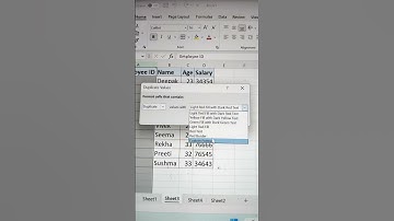 Highlight Duplicate Entries In Excel 🔥 | MS Excel Shortcut Keys And Tricks 😎 #exceltips #bytetech