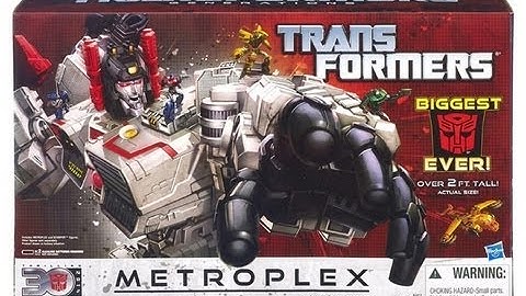 Video Review Of The Transformers Generations METROPLEX