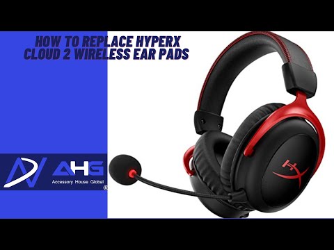 HyperX Cloud 2 Wireless Ear Pad Installation by AHG - YouTube