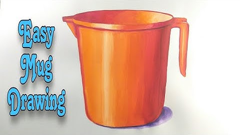 Object Drawing Mug for Elementary and Intermediate students | How to draw Mug Drawing