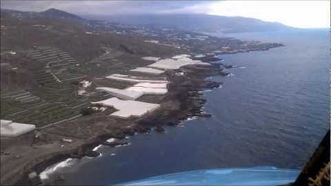 COCKPIT VIEW | B737 landing La Palma SPC/GCLA RWY 01