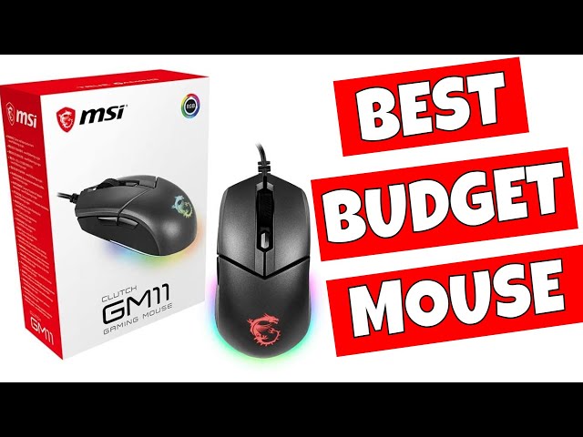 CLUTCH GM11 WHITE  Souris gaming MSI