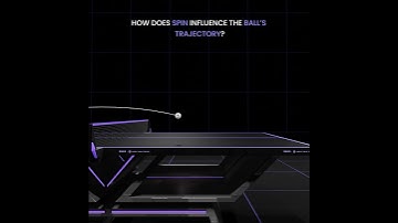 How does SPIN influence the ball
