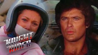 Michael And Kitt Rescue Liberty Cox Knight Rider