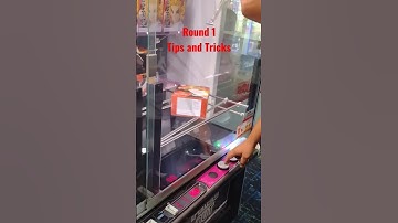 Tips and tricks to beat claw games at Round 1. #round1arcade #plushie #clawmachinewins