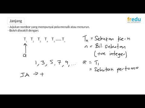 1.0 Pengenalan Janjang - Matematik Tambahan Tingkatan 5