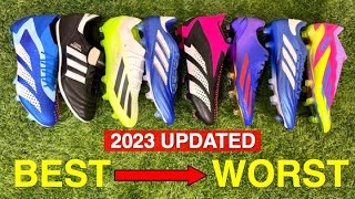 RANKING every 2023 Adidas football boot from BEST TO WORST - UPDATED