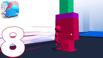 Stack Colors Gameplay Walkthrough All Level 133 - 142 Update (Android,iOS) Part 8