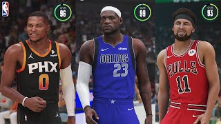I Placed Every NBA Player Into Their PRIME, then had a FANTASY Re-Draft on NBA2K24!