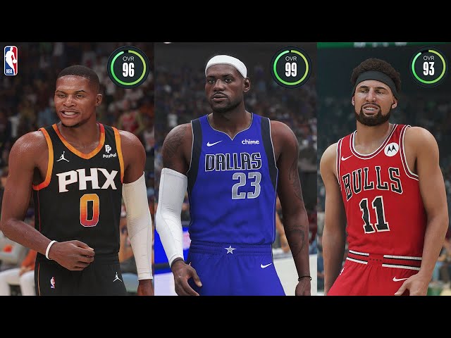 I Placed Every NBA Player Into Their PRIME, then had a FANTASY Re-Draft on NBA2K24! class=