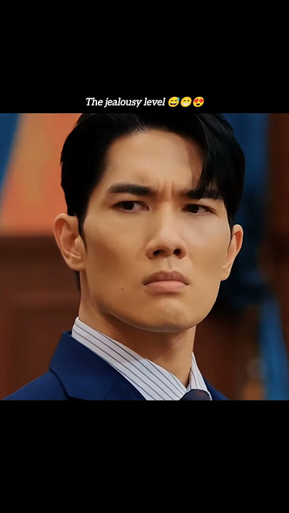 he's jealousy level 📈😅 my sweet mobster kdrama 🥵