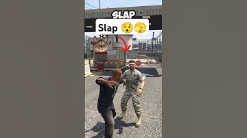 Wat als je een leger-NPC slaat in GTA-games? #gta #gtaonline