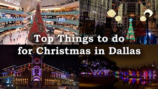 Top things to do in Dallas for Christmas by Travel World More 19,383 views 2 years ago 4 minutes, 19 seconds