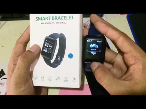 Review Smart Bracelet murah Fit Pro / Cara sambung ke HP jam pintar