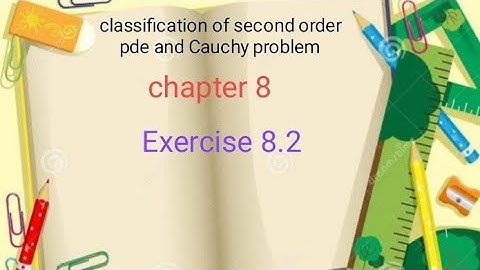 P.D.E Ex 8.2 Ba/ Bsc 3rd sem