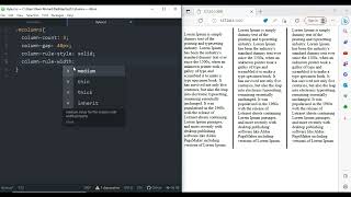 CSS Advanced Course|| Multiple Columns in CSS #11|| CodingWithRohani