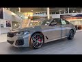 2022 BMW 540i xDrive in Bernina Grey w/ Shadowline Package