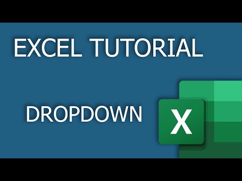 Create Dropdown list in Excel - YouTube