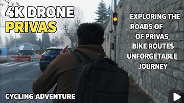 Privas 🚲 Riding my way through the local beauty. Nothing better! #france #cycling #drone #4k 