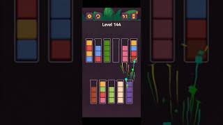 Complete Block King Sort Puzzle Level 141 to Level 150 screenshot 5