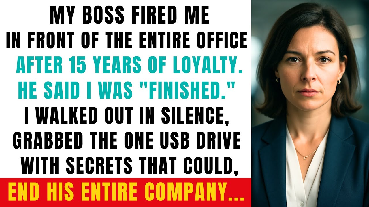 My Boss Fired Me After 15 Years. He Had No Idea I Held the Key to His
