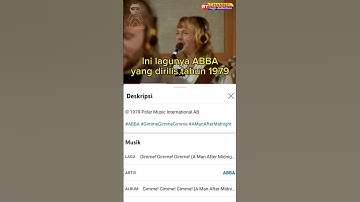 Thumbnail of antara ABBA dan BENYAMIN (jangan baper, hanya sekedar hiburan) #musikceria #musikviral #anekamusik